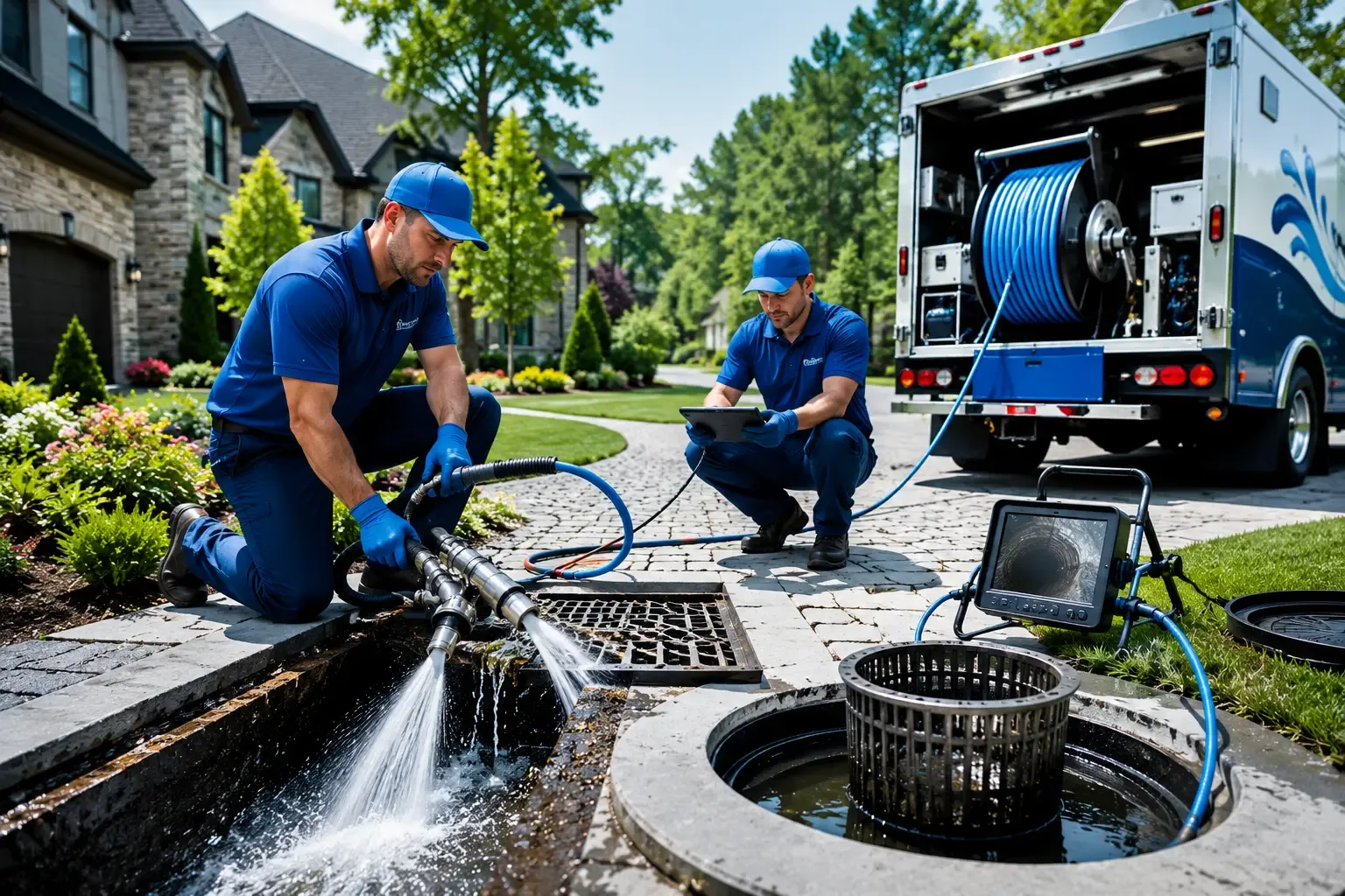Local outdoor drain cleaning professionals in Fairfield, IL